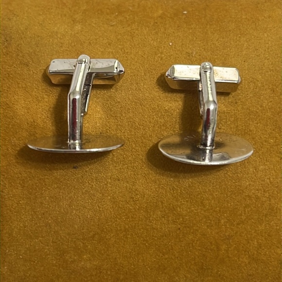 Vintage Swank Sterling silver cuff link - Picture 3 of 3